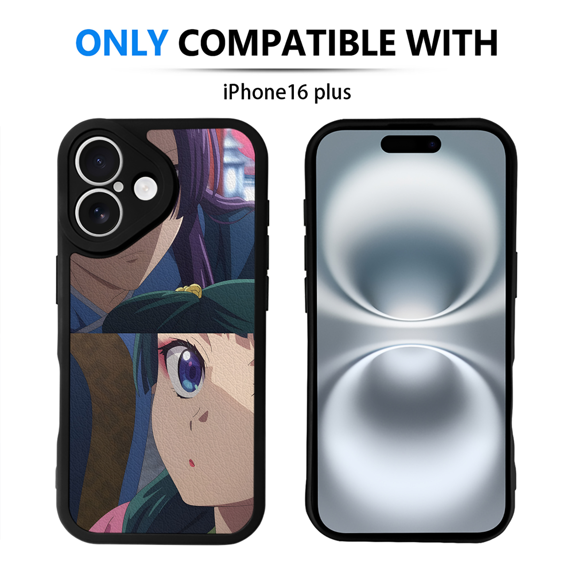 （画像用） 薬屋のひとりごと The Apothecary Diaries 【iPhone 16シリーズ対応】シリコンスマホケース（レザー調） 材質：シリコン